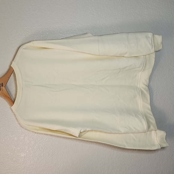 U.S. Apparel Ft. Lauderdale Soft Pastel Yellow Crewneck Sweatshirt - Picture 6 of 6